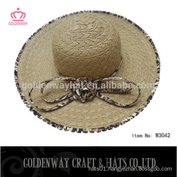 ladies fancy church straw hats wholesale for sale